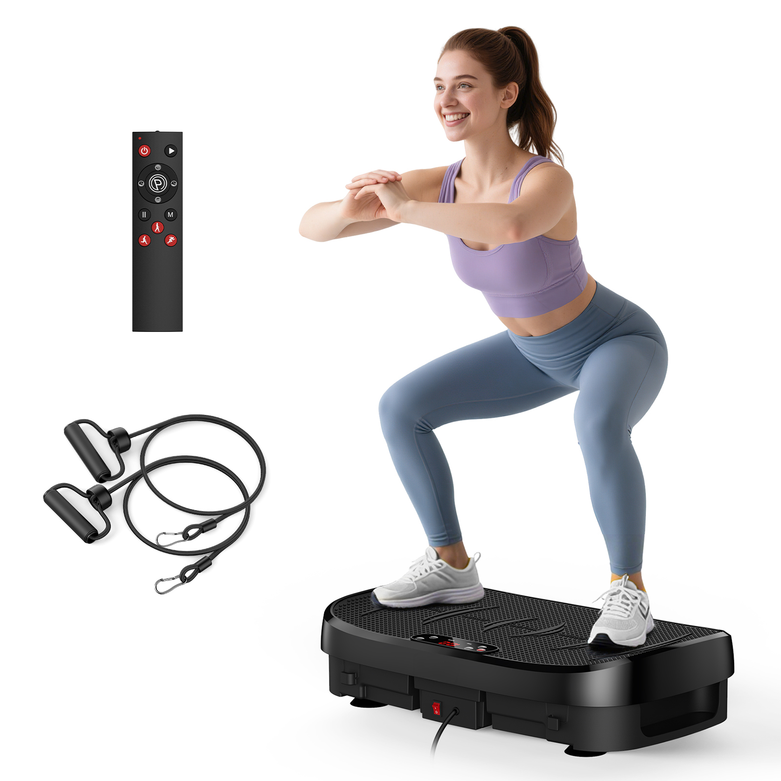 Home Gym Mini - 진동 플레이트 지방 연소 피트니스 플랫폼