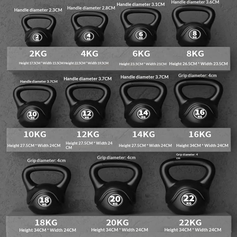 Home Gym Mini - 2026 피트니스 조절 가능 8kg 케틀벨