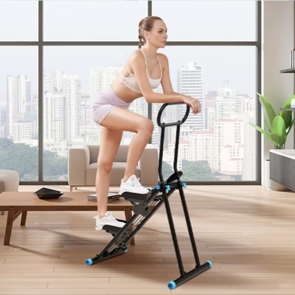 Home Gym Mini - 미니 수직 접이식 금속 경량 조절