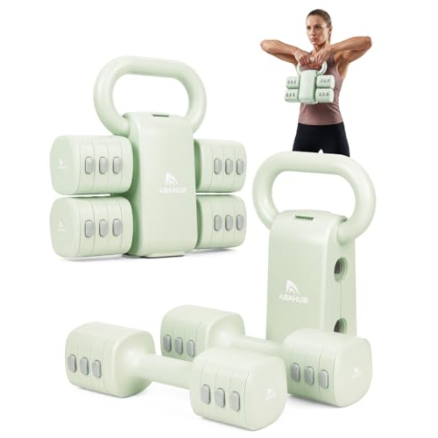 Home Gym Kettlebells - 홈짐 덤벨 세트: 4-in-1 조절 가능한