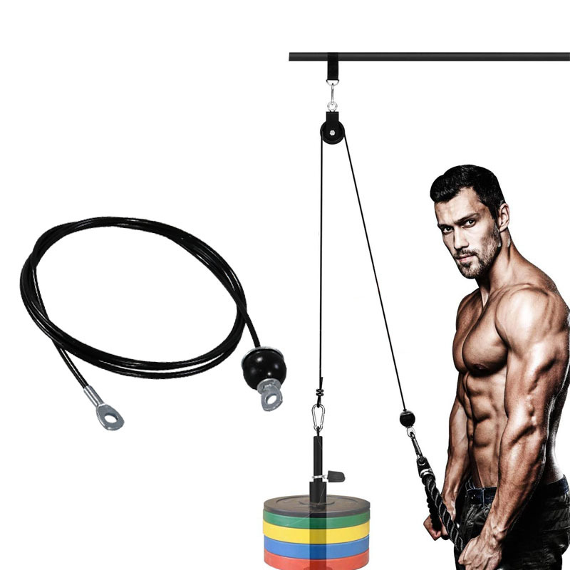 Home Gym Lat Pulldown Machine - 헤비 듀티 짐 케이블 풀리 머신