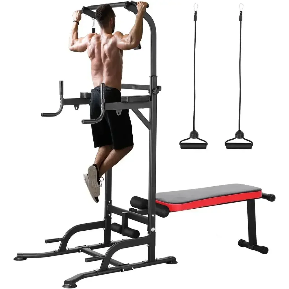 Home Gym All In One - 올인원 조절식 홈짐 (벤치, 풀업바, 딥스테이션,