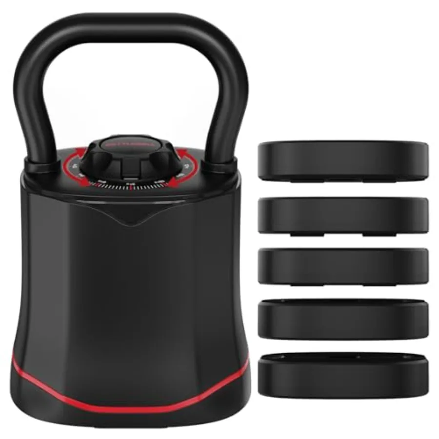 Home Gym Kettlebells - 홈짐 조절식 케틀벨 6-in-1 퀵 스위치