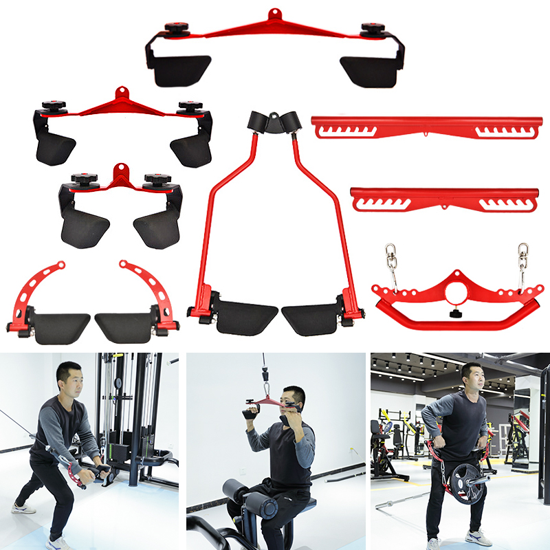 Home Gym Simple - 조정 가능한 피트니스 라트 풀다운 바