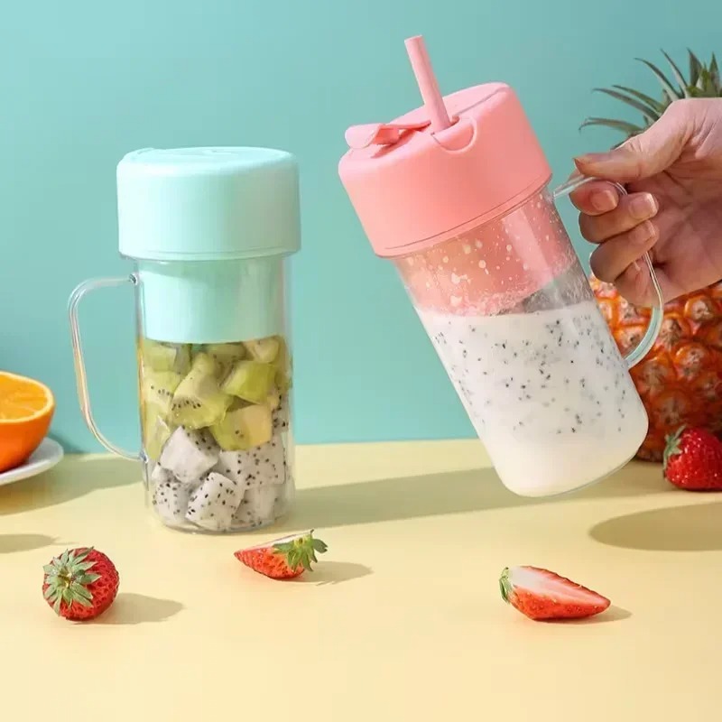 휴대용 USB 충전식 미니 블렌더 쥬서 컵, 빨대 포함 - Home Gym Mini 리뷰 및 가격