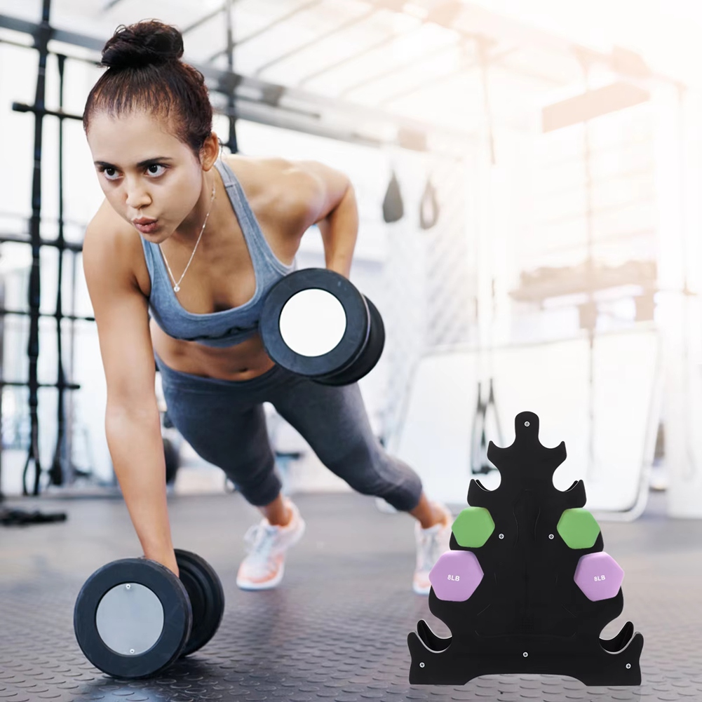 예산 친화적인 덤벨 랙 스탠드 컴팩트 A-프레임 덤벨  - Home Gym Budget 리뷰 및 가격