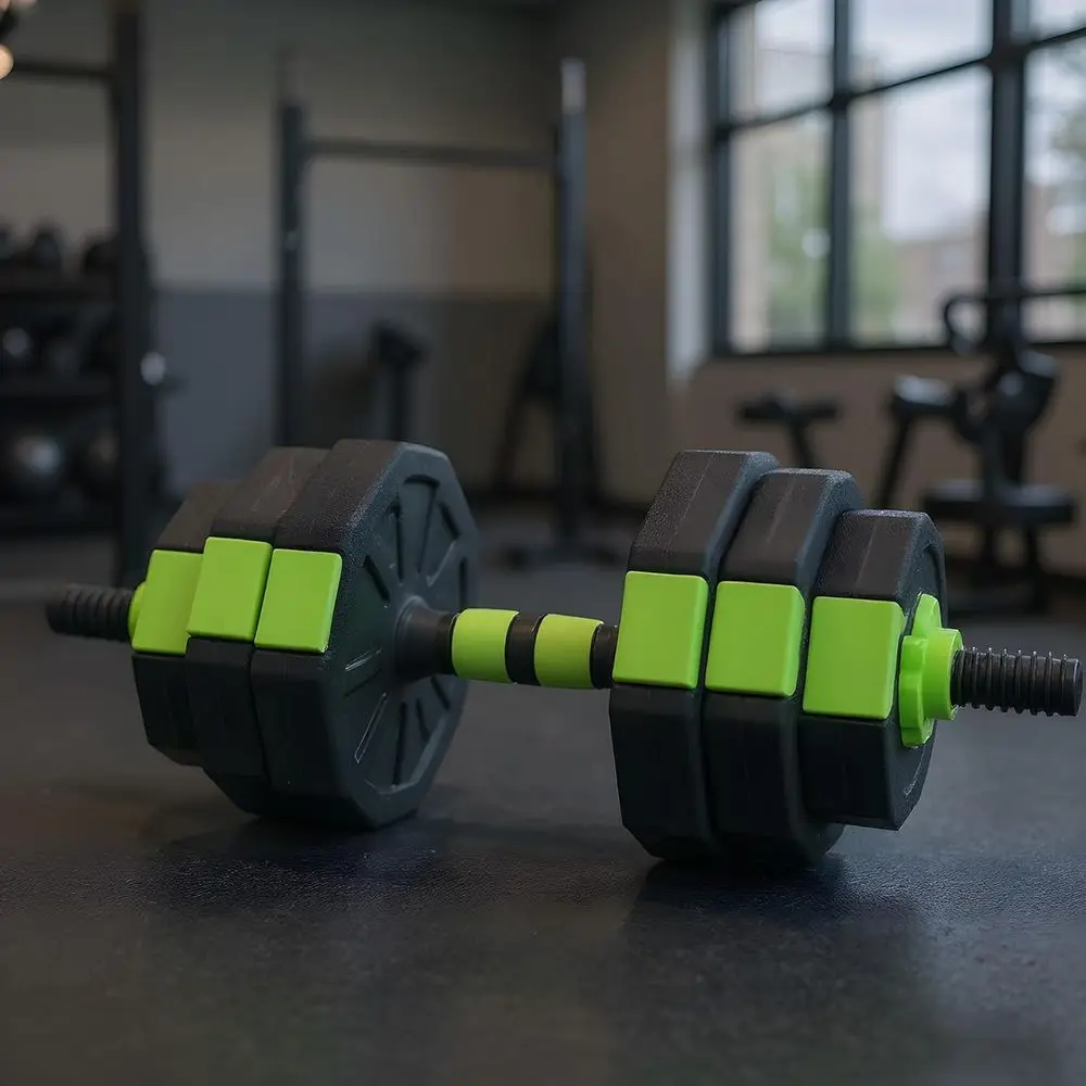 올인원 44파운드 조절식 덤벨 세트: 바, 케틀벨, 푸 - All In One Gym Home Equipment 리뷰 및 가격