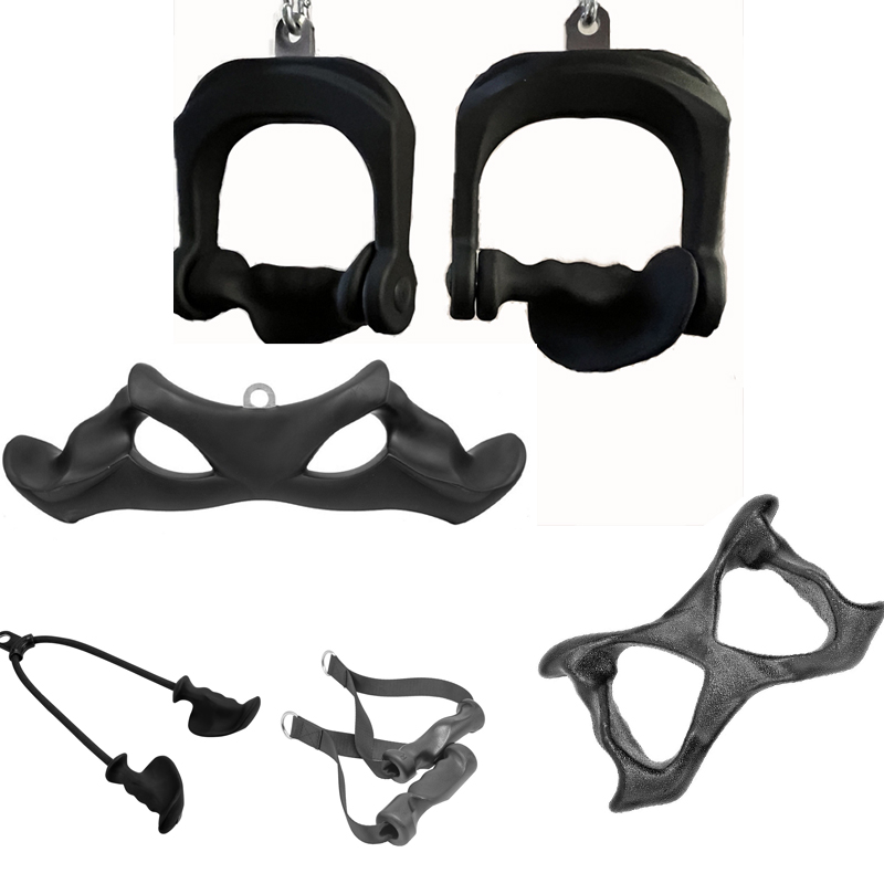 트리플 헤드 케이블 어태치먼트, 삼각형 핸들 및 D-링 - Home Gym Lat Pulldown Machine 리뷰 및 가격
