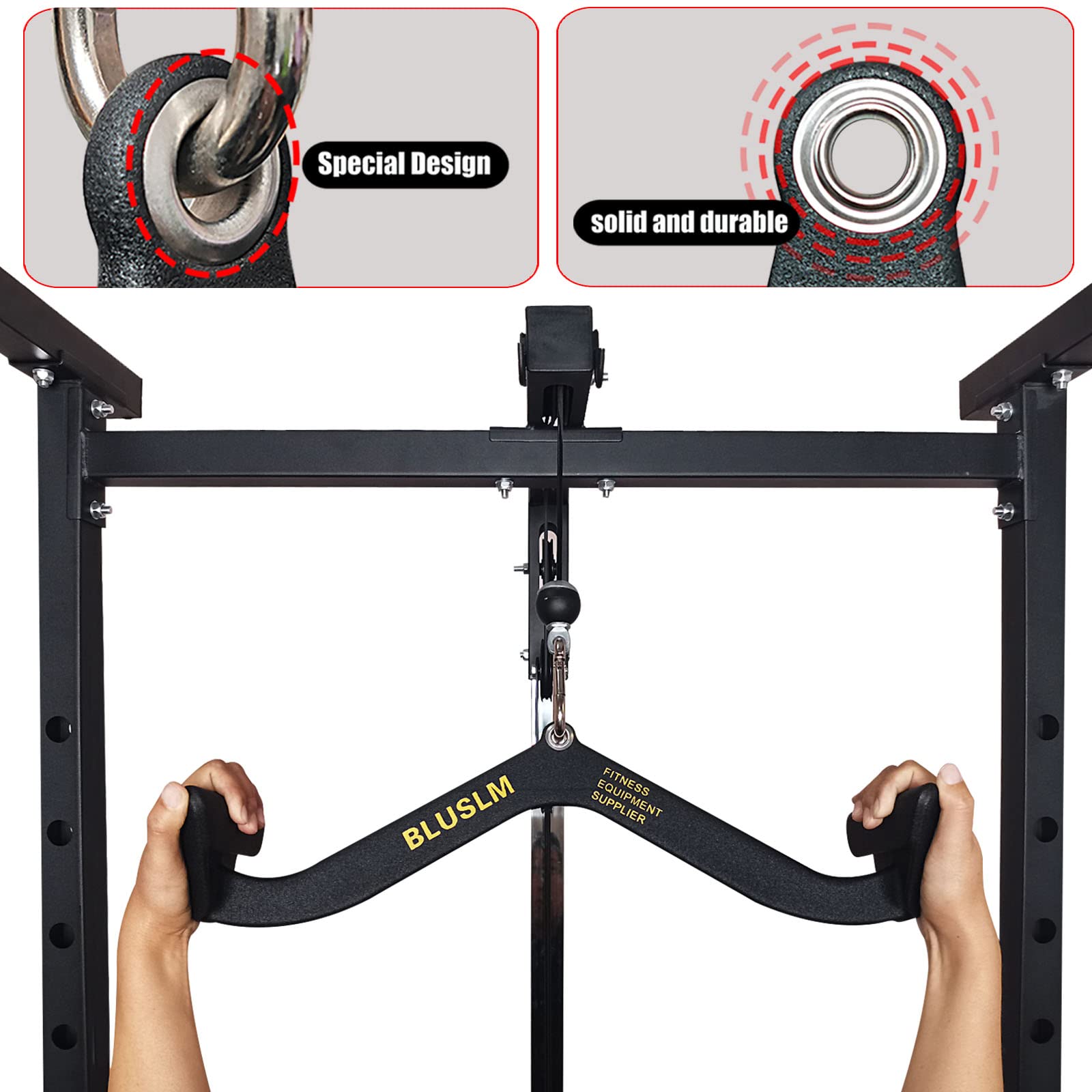 홈 체육관 피트니스 라트 풀다운 핸들 그립(훈련, 이두 - Home Gym Simple 리뷰 및 가격