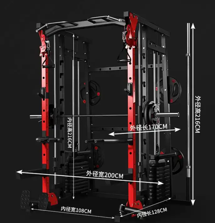 종합적인 보디빌딩 훈련을 위한 헤비듀티 올인원 스미스  - Home Gym Weight Machine 리뷰 및 가격
