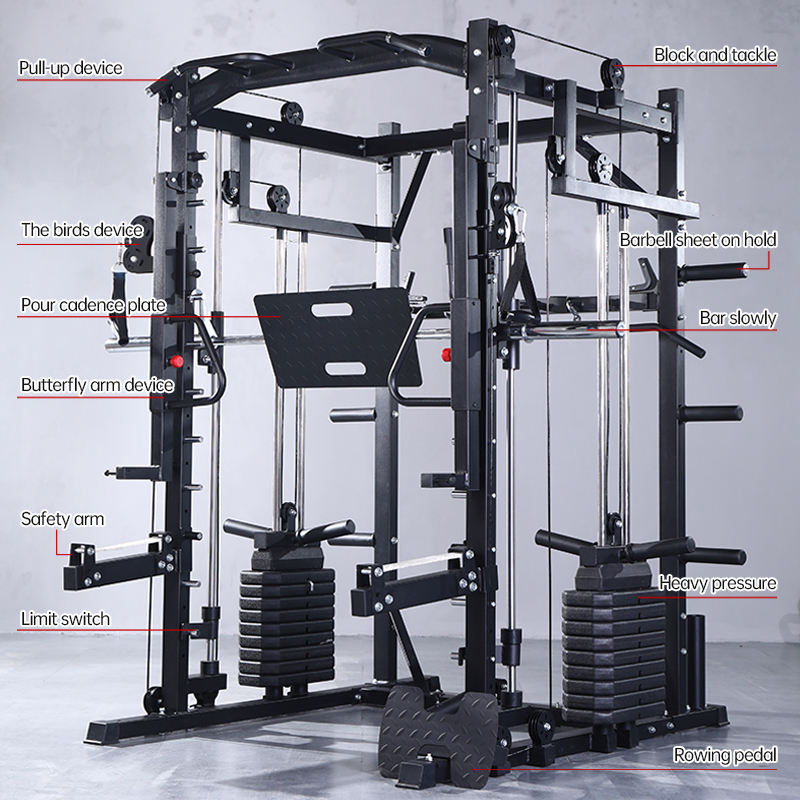 스미스 머신 종합 트레이닝 파워 랙 전문 다기능 피트니 - Home Gym Weight Machine 리뷰 및 가격