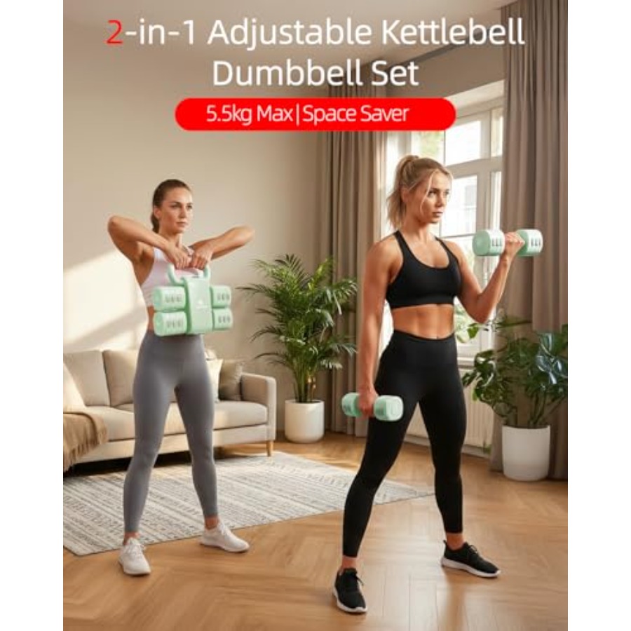 홈짐 덤벨 세트: 4-in-1 조절 가능한 무게추, 케 - Home Gym Kettlebells 리뷰 및 가격