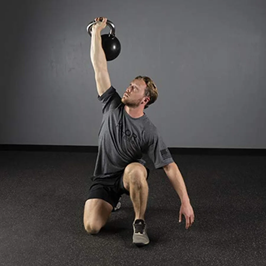 크롬 케틀벨 40lb 홈짐용 고무 코팅 및 크롬 도금  - Home Gym Kettlebells 리뷰 및 가격