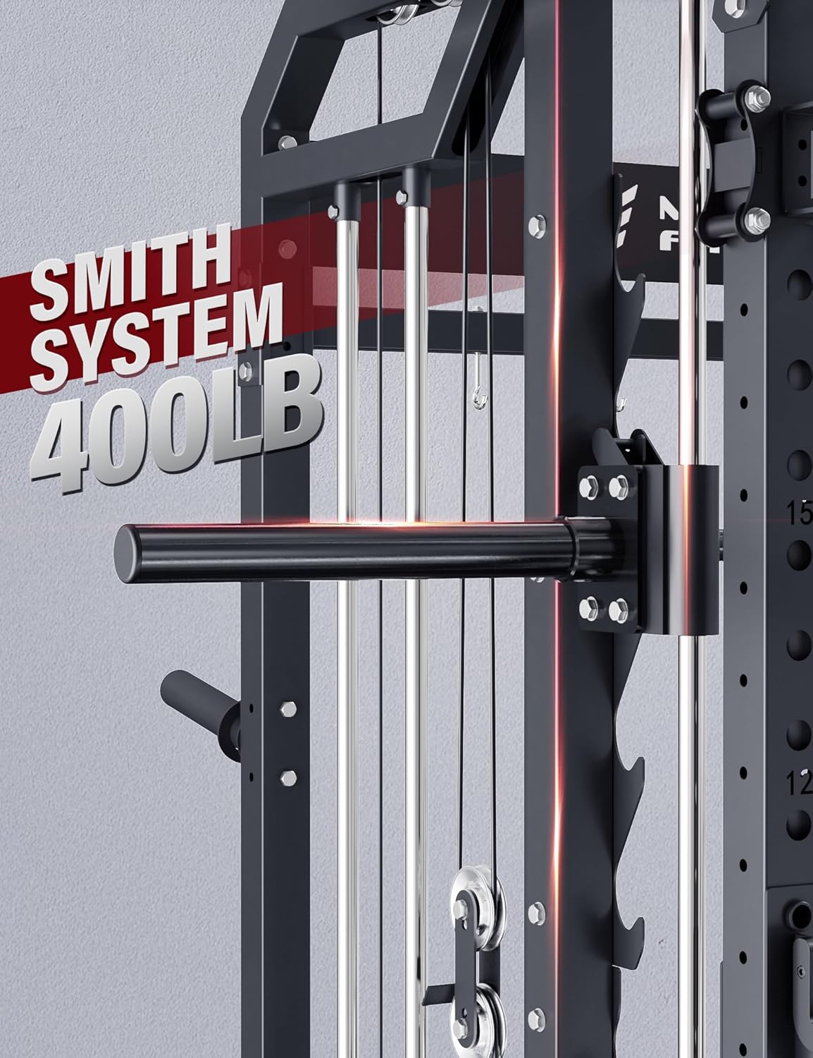 스미스 머신 홈짐 스쿼트 랙 풀리 바 듀얼 랫 풀다운  - Home Gym Lat Pulldown Machine 리뷰 및 가격