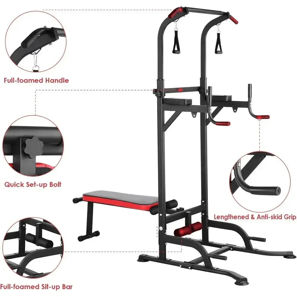 올인원 조절식 홈짐 (벤치, 풀업바, 딥스테이션, 4개 - Home Gym All In One 리뷰 및 가격
