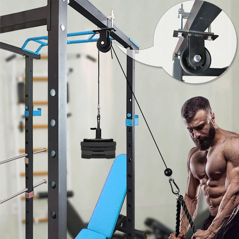 헤비 듀티 풀리 시스템 - 홈 체육관 근력 훈련 및 케 - Home Gym Lat Pulldown Machine 리뷰 및 가격