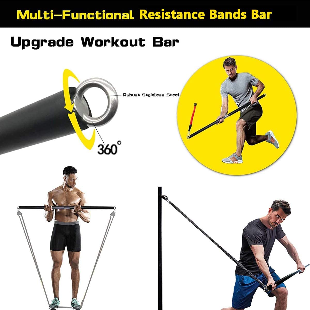 150lb 피트니스 부티 저항 탄성 밴드 운동 훈련 홈 - Home Gym Weight Machine 리뷰 및 가격